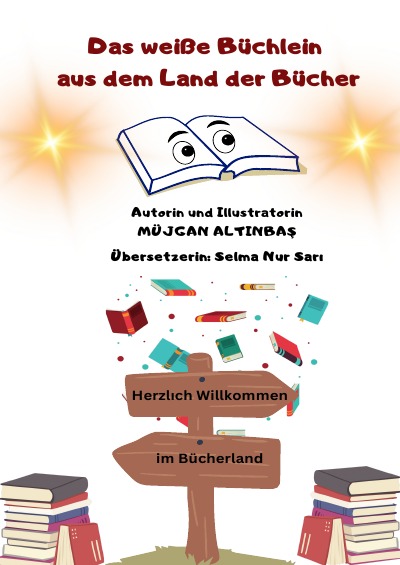 'Cover von Das weiße Büchlein aus dem Land  der Bücher'-Cover