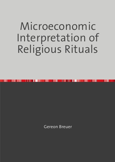 'Cover von Microeconomic Interpretation of Religious Rituals'-Cover