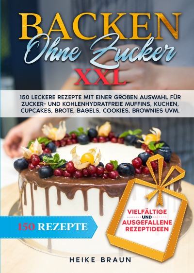 'Cover von Backen ohne Zucker XXL'-Cover