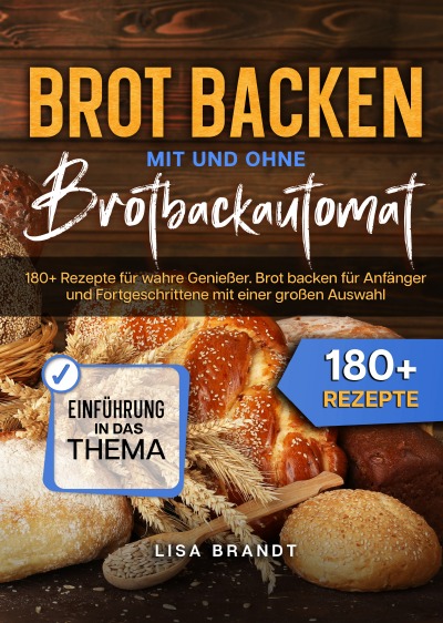 'Cover von Brot backen mit und ohne Brotbackautomat'-Cover