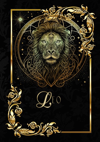 'Cover von Zodiac Leo Notebook'-Cover