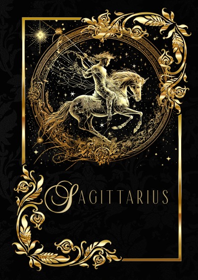 'Cover von Zodiac Sagittarius Notebook'-Cover