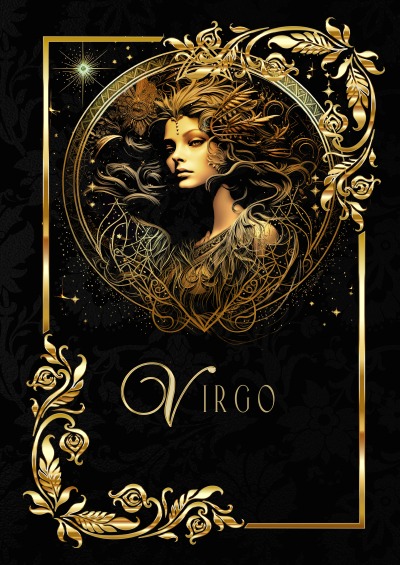 'Cover von Zodiac Virgo Notebook'-Cover