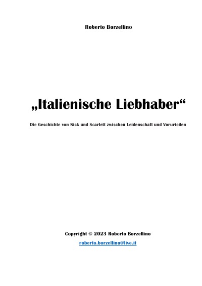 'Cover von „Italienische Liebhaber“'-Cover