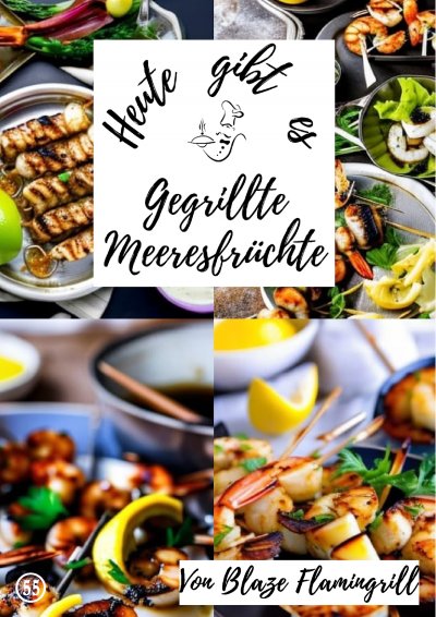 'Cover von Heute gibt es – gegrillte Meeresfrüchte'-Cover