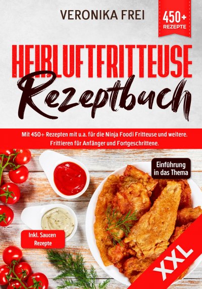 'Cover von XXL Heißluftfritteuse Rezeptbuch'-Cover