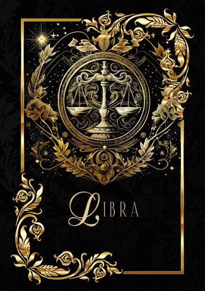 'Cover von Zodiac Libra Notebook'-Cover