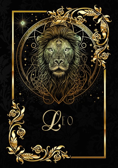 'Cover von Zodiac Leo Notebook'-Cover