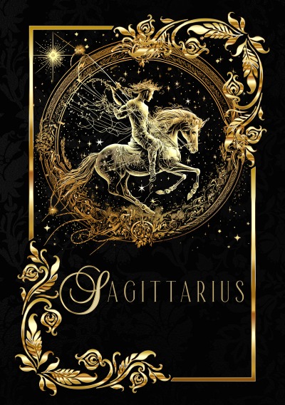 'Cover von Zodiac Sagittarius Notebook'-Cover