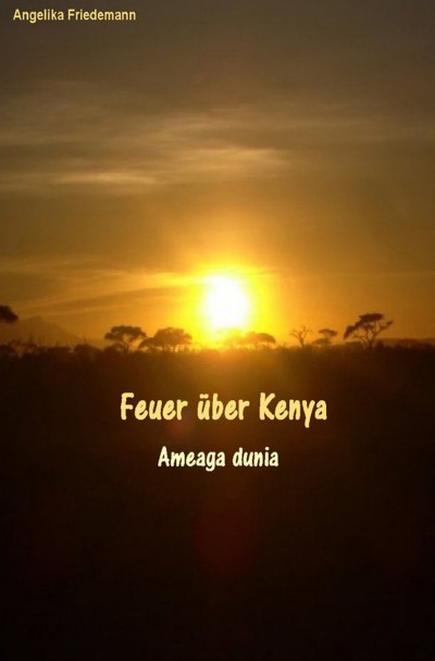 'Cover von Feuer über Kenya'-Cover