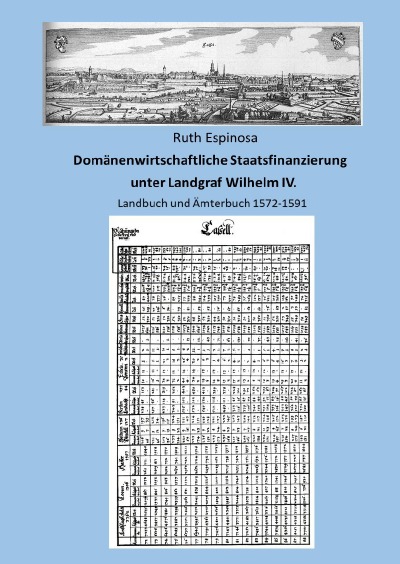 'Cover von Domänenwirtschaftliche Staatsfinanzierung unter Landgraf Wilhelm IV. Landbuch und Ämterbuch 1572-1591'-Cover