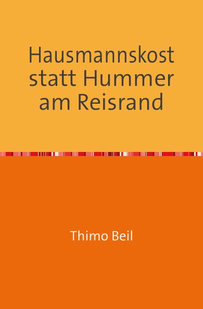 'Cover von Hausmannskost statt Hummer am Reisrand'-Cover