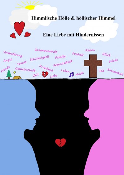 'Cover von Himmlische Hölle und höllischer Himmel – Eine Liebe mit Hindernissen'-Cover