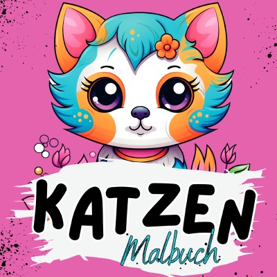 'Cover von Malbuch Katze'-Cover