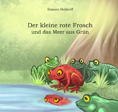 'Cover von Der kleine rote Frosch und das Meer aus Grün'-Cover