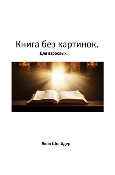 'Cover von Книга без картинок. Для взрослых.'-Cover