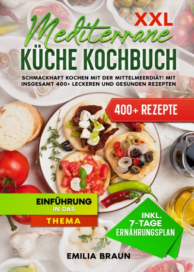 'Cover von XXL Mediterrane Küche Kochbuch'-Cover