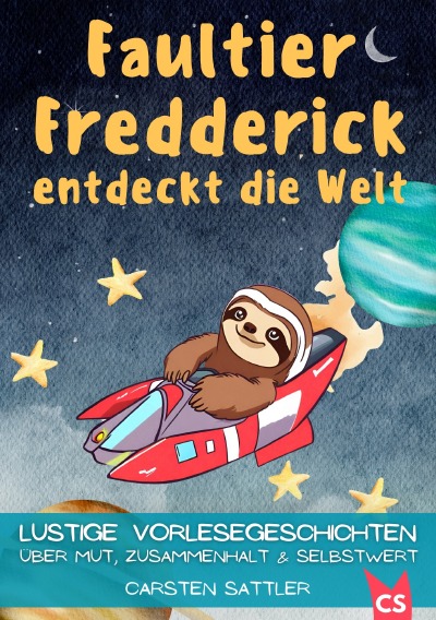 'Cover von Faultier Fredderick entdeckt die Welt'-Cover