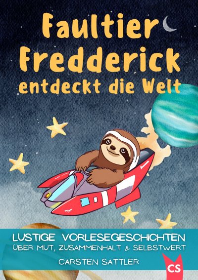 'Cover von Faultier Fredderick entdeckt die Welt'-Cover