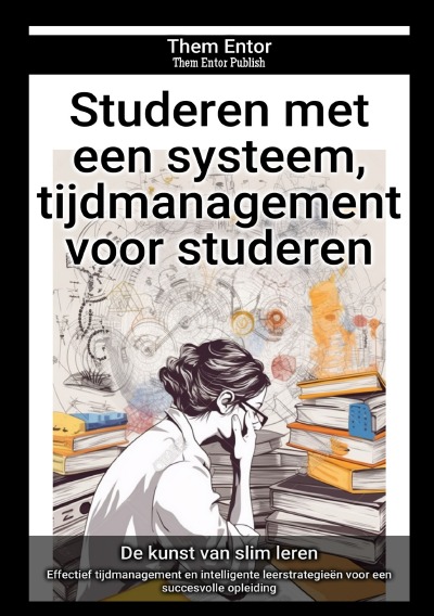 'Cover von Studeren met een systeem, tijdmanagement voor studeren'-Cover