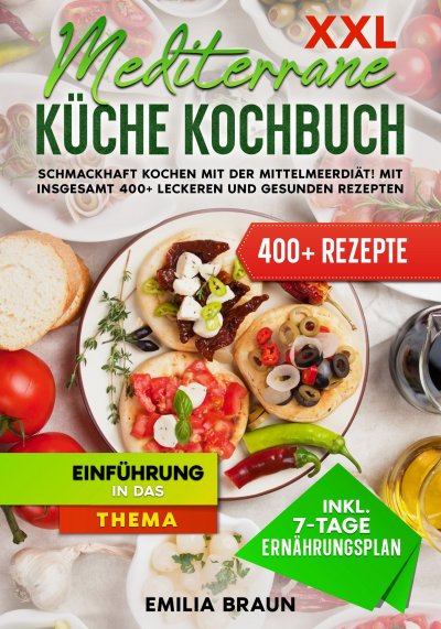 'Cover von XXL Mediterrane Küche Kochbuch'-Cover