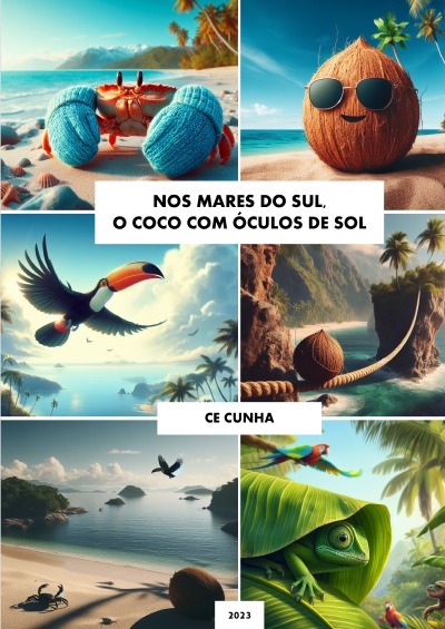 'Cover von Nos Mares do Sul, o Coco com Óculos de Sol'-Cover