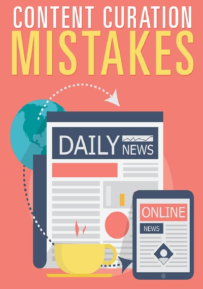 'Cover von Content Curation Mistakes'-Cover