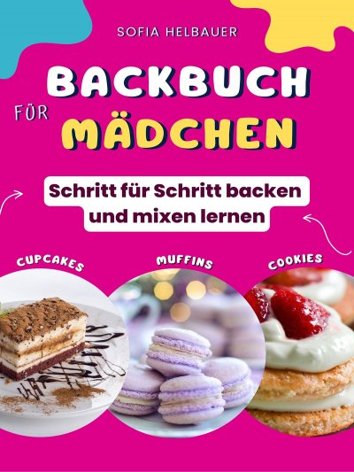 'Cover von Backbuch für Mädchen'-Cover