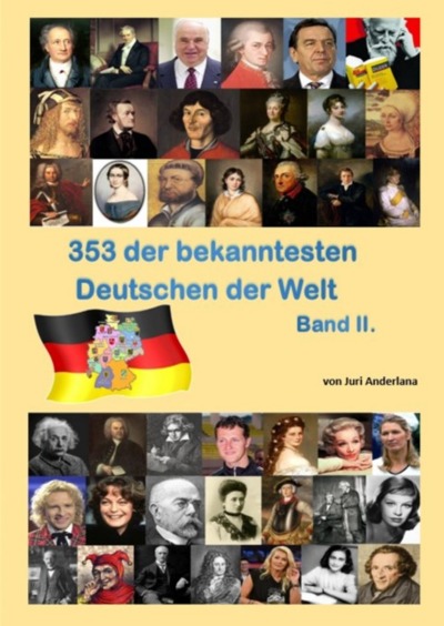 'Cover von 353 der bekanntesten Deutschen der Welt – Band 2.'-Cover