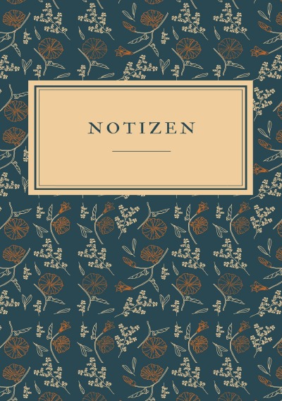 'Cover von 300 Seiten A5-Notizbuch neu liniert Ringcover Notizblock Notizen Tagebuch'-Cover