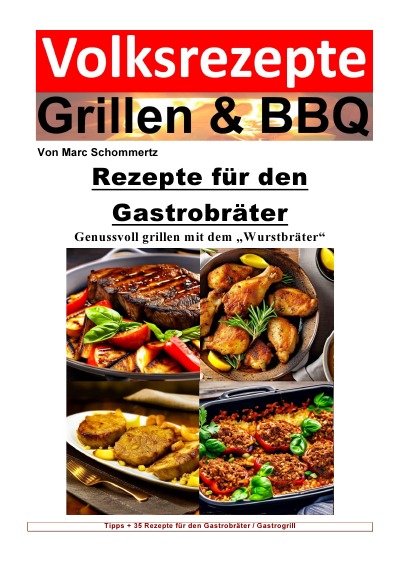 'Cover von Volksrezepte Grillen und BBQ – Rezepte für den Gastrobräter'-Cover