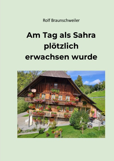 'Cover von Am Tag als Sahra plötzlich erwachsen wurde'-Cover