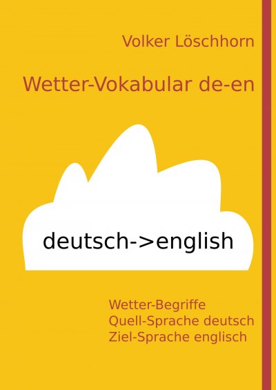 'Cover von Wetter-Vokabular de-en'-Cover