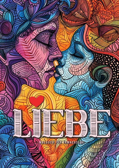 'Cover von Liebe Malbuch für Erwachsene'-Cover