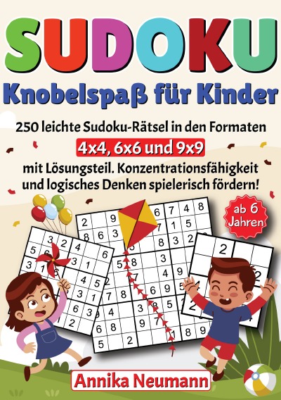 'Cover von Sudoku Knobelspaß für Kinder ab 6 Jahren'-Cover