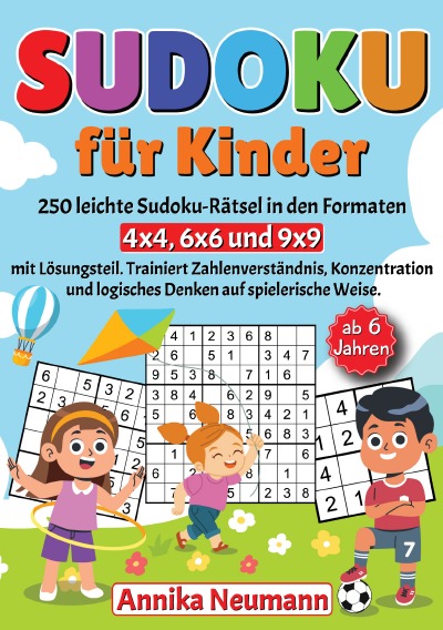 'Cover von Sudoku für Kinder ab 6 Jahren'-Cover