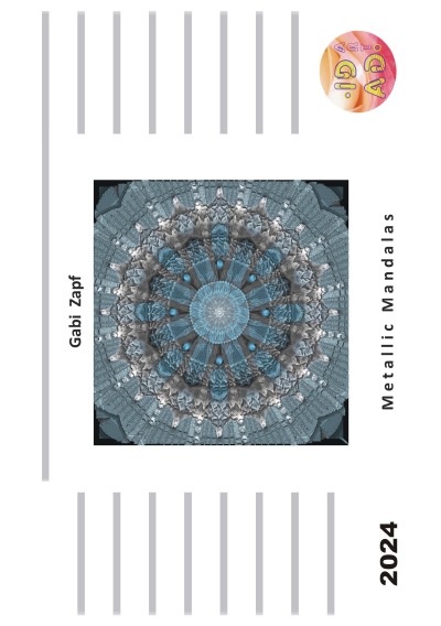 'Cover von Metallic Mandalas Kalender'-Cover