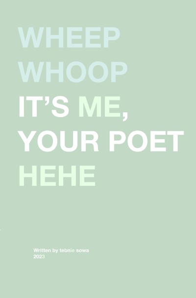 'Cover von Wheep whoop it’s me, your poet hehe'-Cover