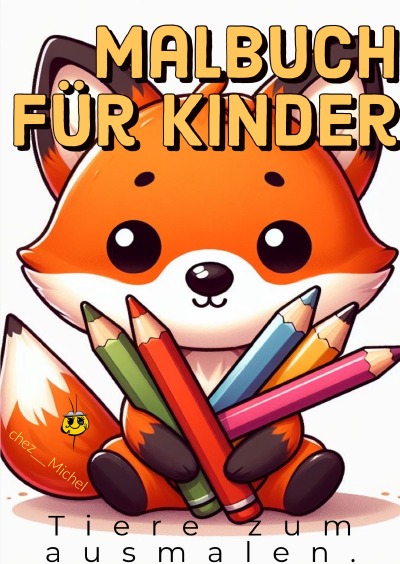 'Cover von Malbuch für Kinder'-Cover