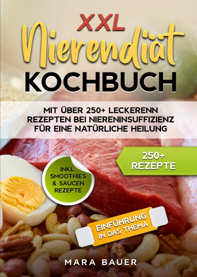 'Cover von XXL Nierendiät Kochbuch'-Cover