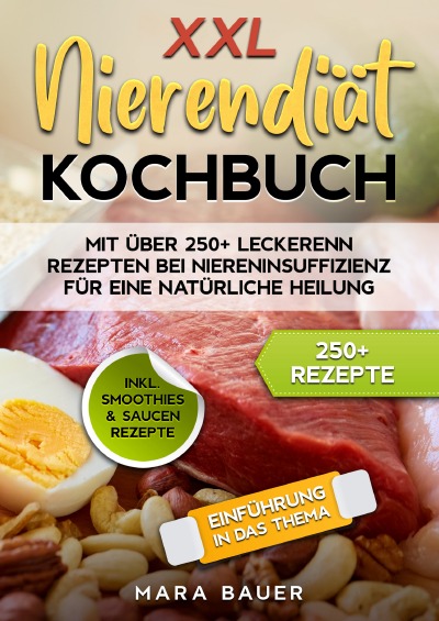 'Cover von XXL Nierendiät Kochbuch'-Cover