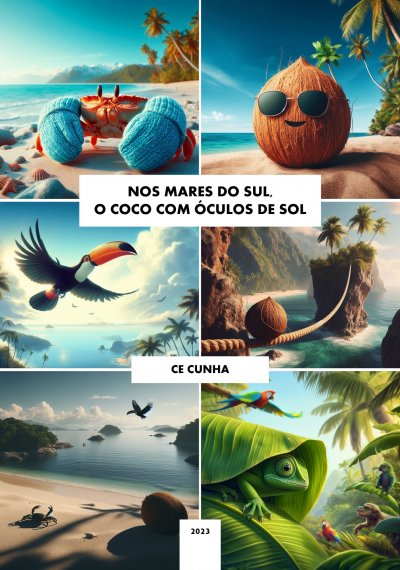 'Cover von Nos Mares do Sul, o Coco com Óculos de Sol'-Cover