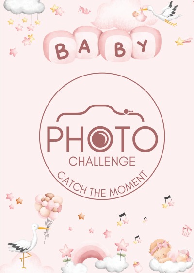 'Cover von Baby Photo-Challenge – Mädchen Design'-Cover