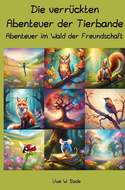 'Cover von Die verrückten Abenteuer der Tierbande'-Cover