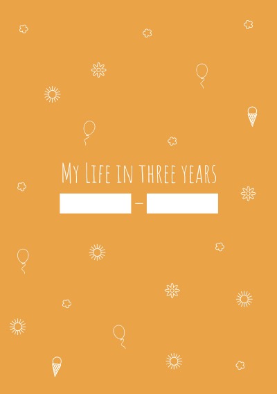 'Cover von My Life in Three Years – Ein Tagebuch'-Cover