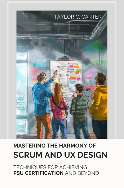 'Cover von Mastering the  Harmony of Scrum and UX Design'-Cover