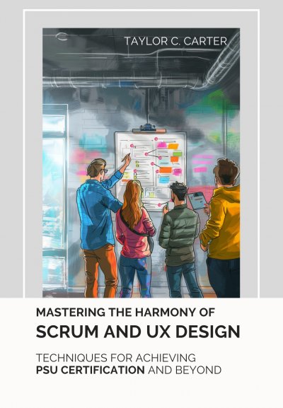 'Cover von Mastering the  Harmony of Scrum and UX Design'-Cover