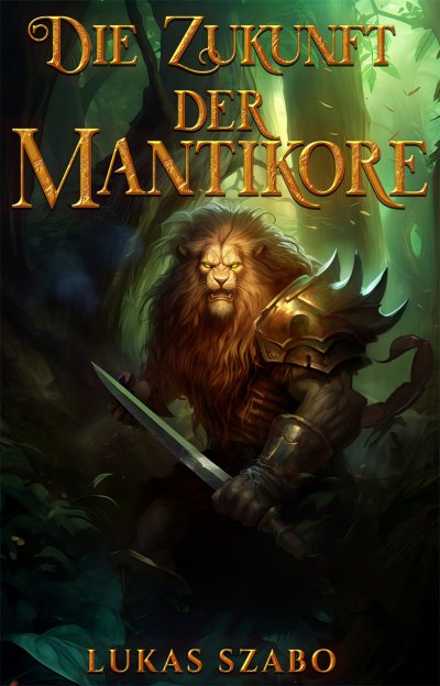 'Cover von Die Zukunft der Mantikore'-Cover