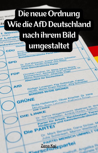 'Cover von Die neue Ordnung: Wie die AfD Deutschland nach ihrem Bild umgestaltet'-Cover