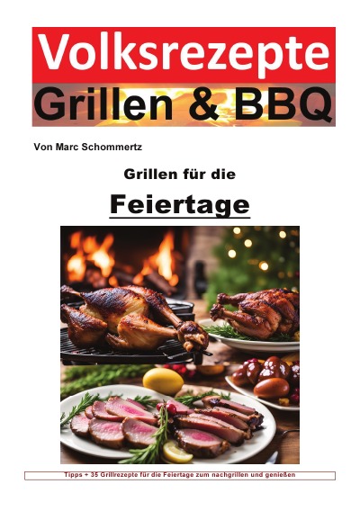 'Cover von Volksrezepte Grillen und BBQ – Grillen für die Feiertage'-Cover